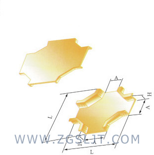 XQJ-ZBQ-C-04A阻燃槽式水平四通